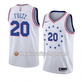 Muški NBA Dres Philadelphia 76ers Markelle Fultz 20 Nike 2018-19 Bijela Swingman